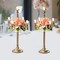 2XGold Candelabra Candle Holder Candlestick for Candlelight Ornate Vintage Decor